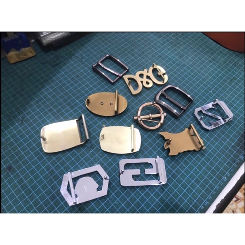 Đầu khoá thắt lưng chất liệu Đồng pha cao cấp