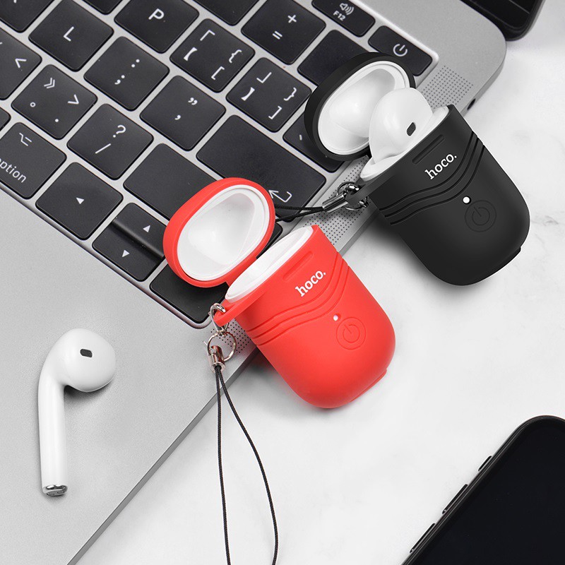 Tai nghe Bluetooth Hoco E39 V5.0 1 tai, hỗ trợ mic cảm ứng, kèm ốp đen/đỏ, tương thích nhiều thiết bị | BigBuy360 - bigbuy360.vn