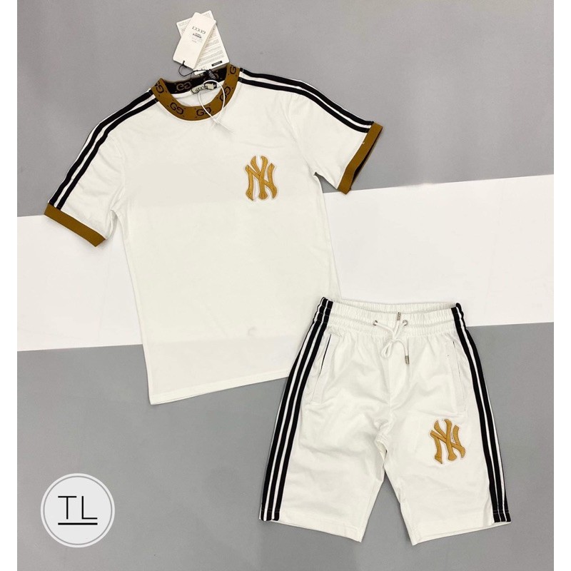 Bộ hè nam thể thao tag thêu chữ NY hot nhất 2021 | BigBuy360 - bigbuy360.vn