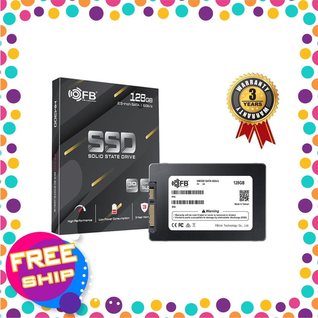 Ổ Cứng SSD 128GB FB-LINK HM300 - BH 36T 1 ĐỔI 1 [HH3G COMPANY]