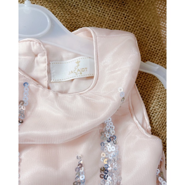 Váy bé gái đính sequen dư xịn