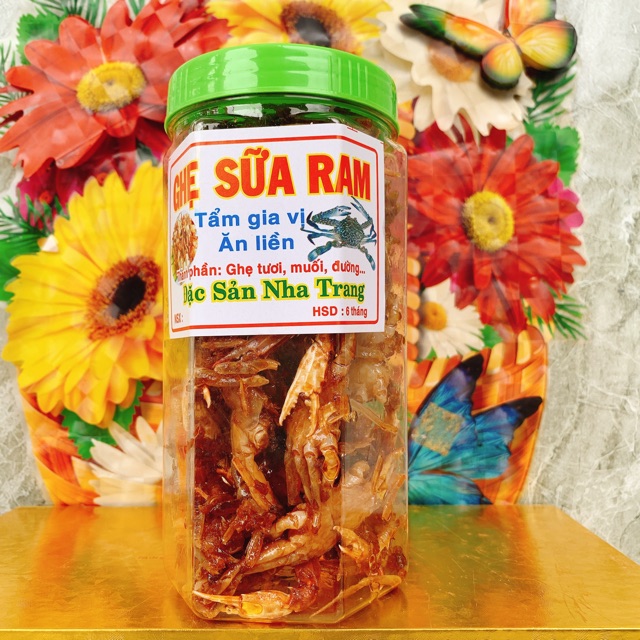 Ghẹ sữa rim me🦀200gr ghẹ sữa giòn rụm ăn liền💖freeship