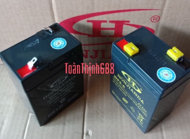 Bình acquy khô 6v 5Ah Honjianda