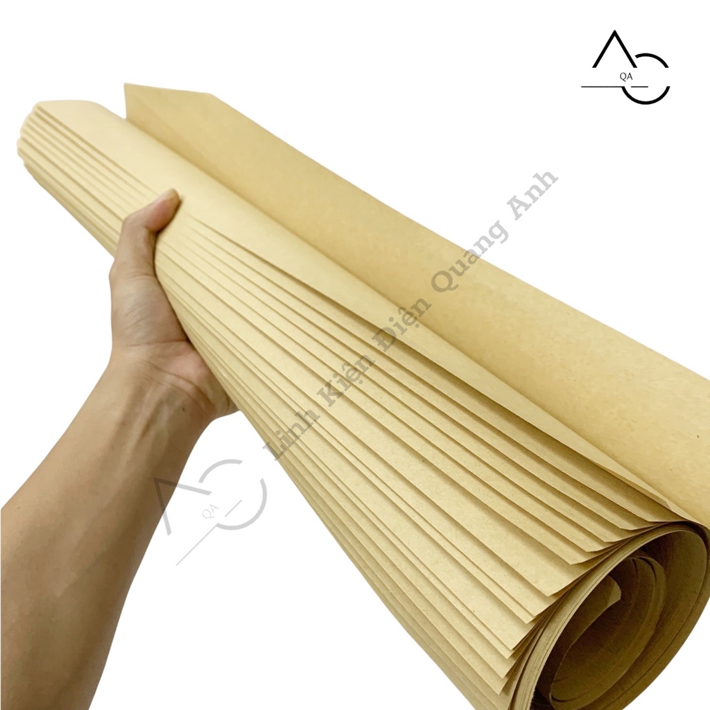 Giấy Cách Điện Vàng  Cách Nhiệt Quấn Biến Áp Quấn Motor Chịu Nhiệt Lót Cách Điện