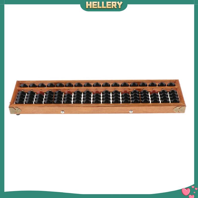 Bảng Tính Gỗ 17 Cột Màu Đen Dùng Học Toán Dành Cho Trẻ Em