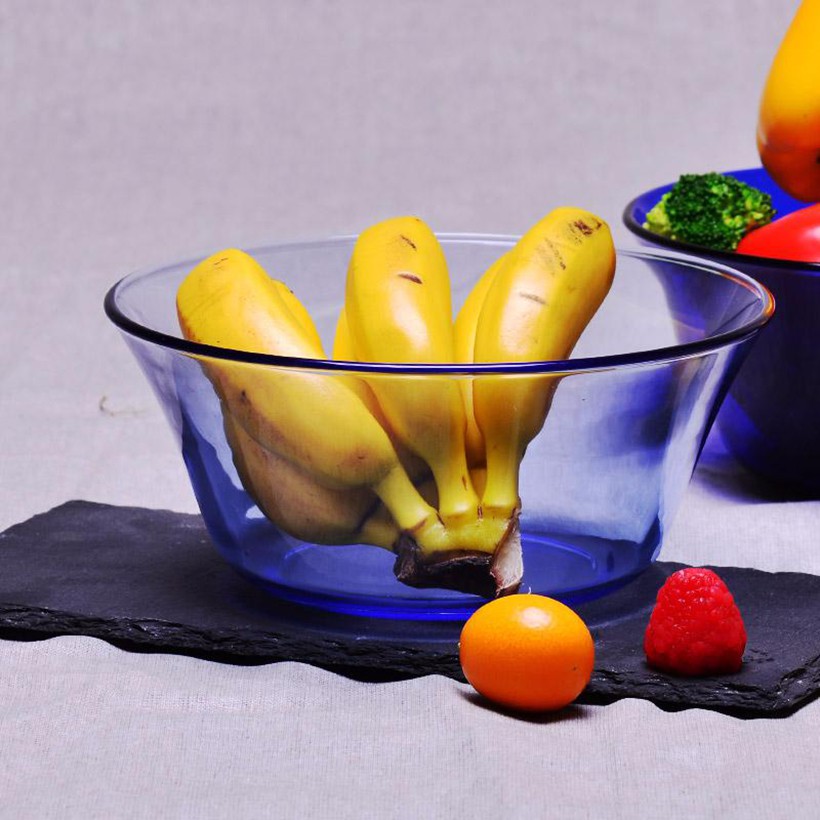 Bộ 2 tô D2007B Duralex - Lys Xanh Marine 17cm Thủy tinh cường lực cao cấp Pháp