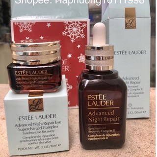 Set Estee Lauder 2 món kem mắt và serum