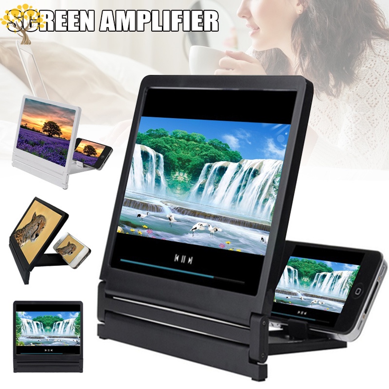 Thiết bị phóng to màn hình điện thoại 3D 2-3 lần độ phân giải cao có thể gấp gọn tiện lợi