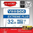 Thẻ nhớ  YOOSEE 32 U3,Thẻ nhớ microSD chuyên dụng cho các dòng camera,tốc độ 85 MB/S | BigBuy360 - bigbuy360.vn