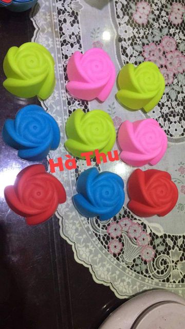 Khuôn silicon mix mẫu 7cm