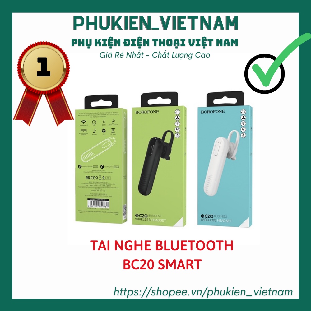 Tai Nghe Bluetooth Borofone BC20 Smart Chính Hãng Giá Rẻ