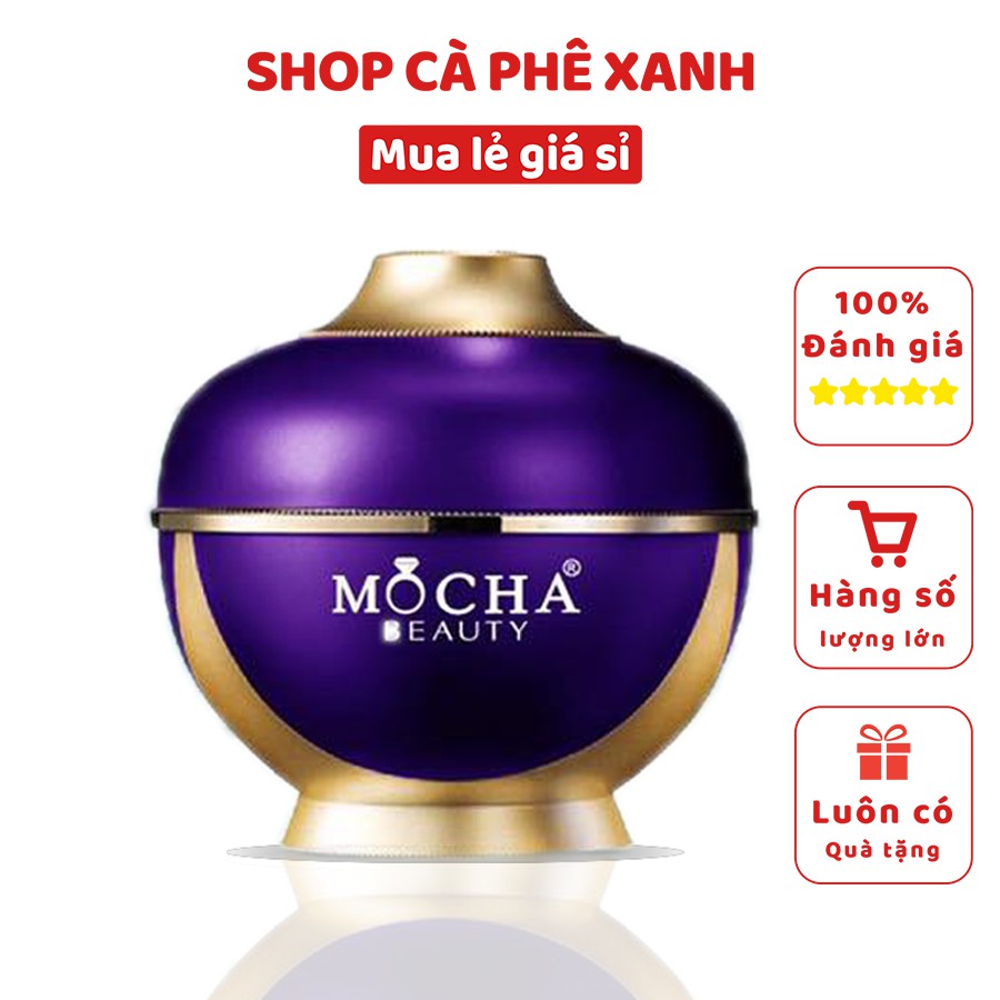 Kem Dưỡng Trắng Da Face Vip Tuyết Sứ MOCHA Dưỡng Da Trắng Hồng Căng Bóng Mịn Màng 20ml