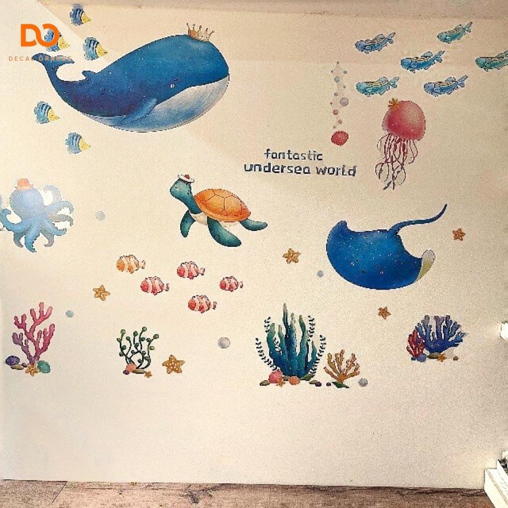 Decal dán tường, Giấy dán tường cao cấp hình hoạt hình cho bé, trang trí phòng ngủ, tủ quần áo | BigBuy360 - bigbuy360.vn