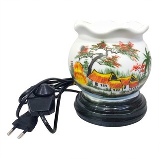 Đèn xông tinh dầu gốm Bát Tràng