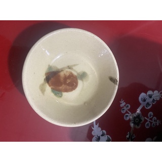 Chén sành sứ cho cá ăn trùng chỉ