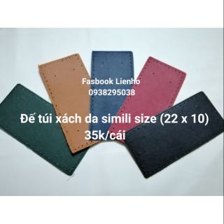 Đế túi xách simili size 22cm