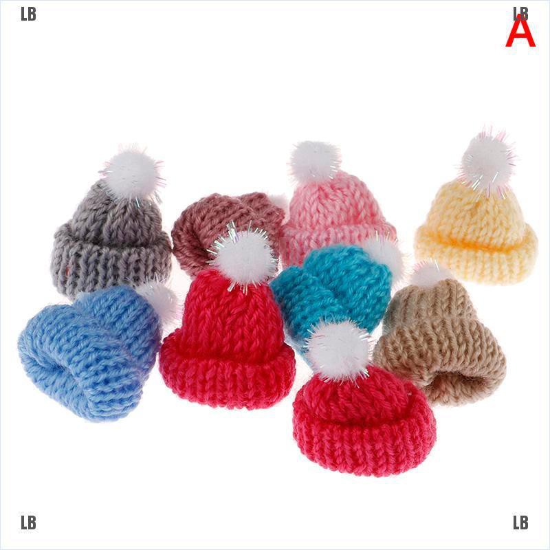 Bộ 10 Mũ Len Mini Đáng Yêu