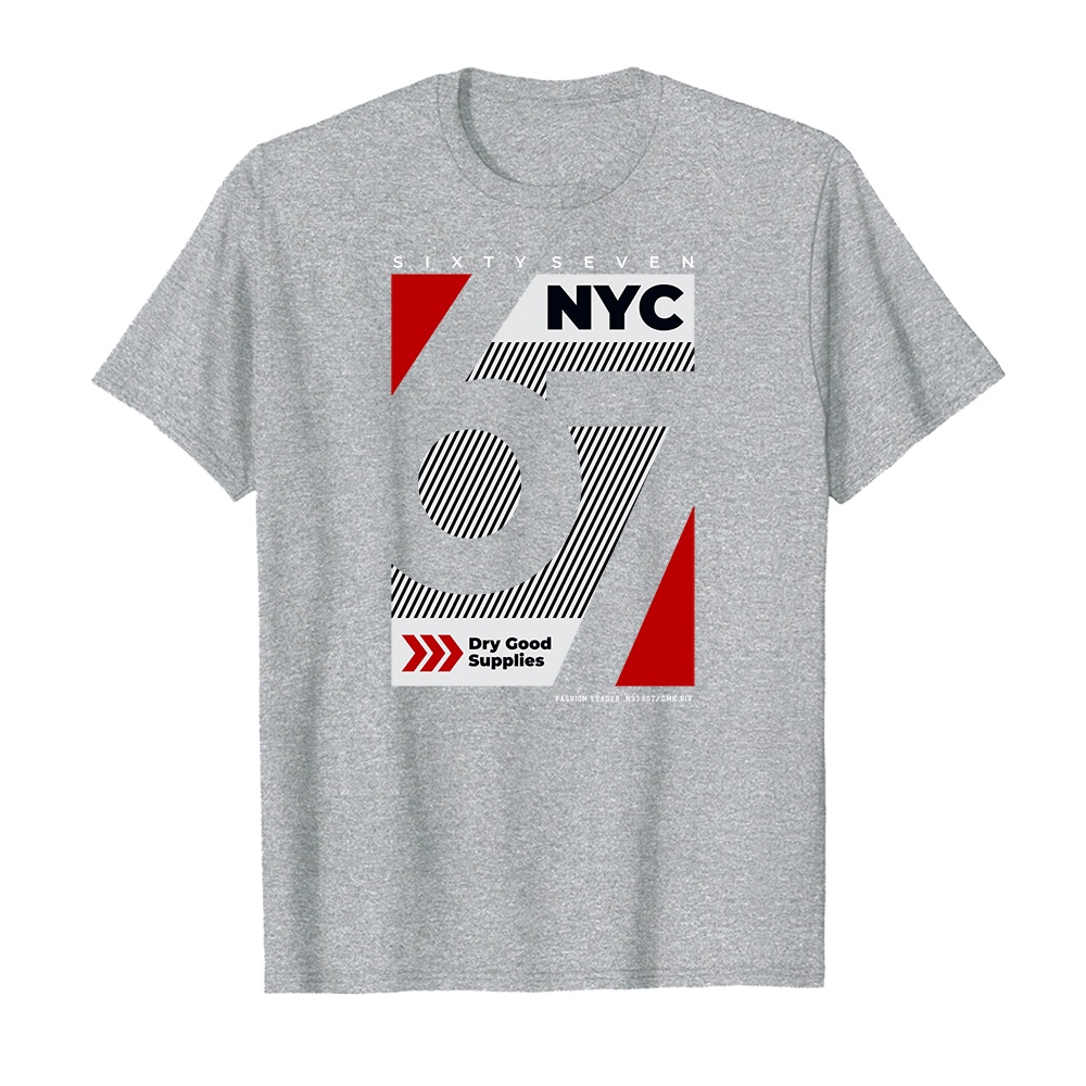 Áo thun cotton unisex HTFashion in hình new york city 14219