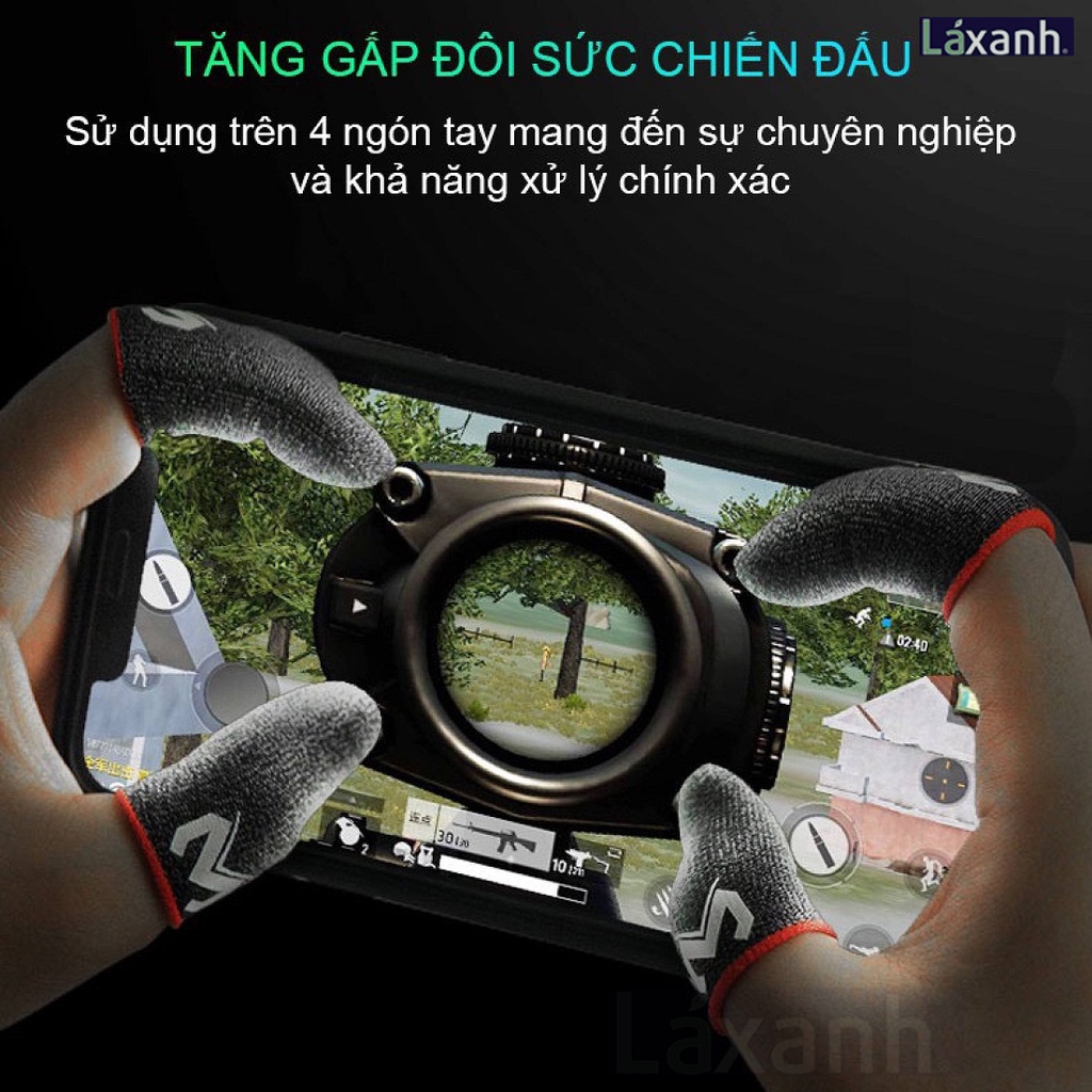 Găng tay bao ngón tay chơi game MEMO Fiber Carbon phiên bản mới, chống mồ hôi tay, giữ ấm mùa đông PUGB, Fortnite