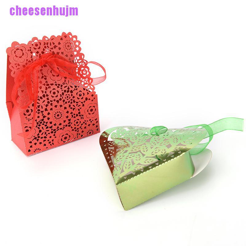 Set 50 Hộp Đựng Kẹo Cưới Hình Bươm Bướm