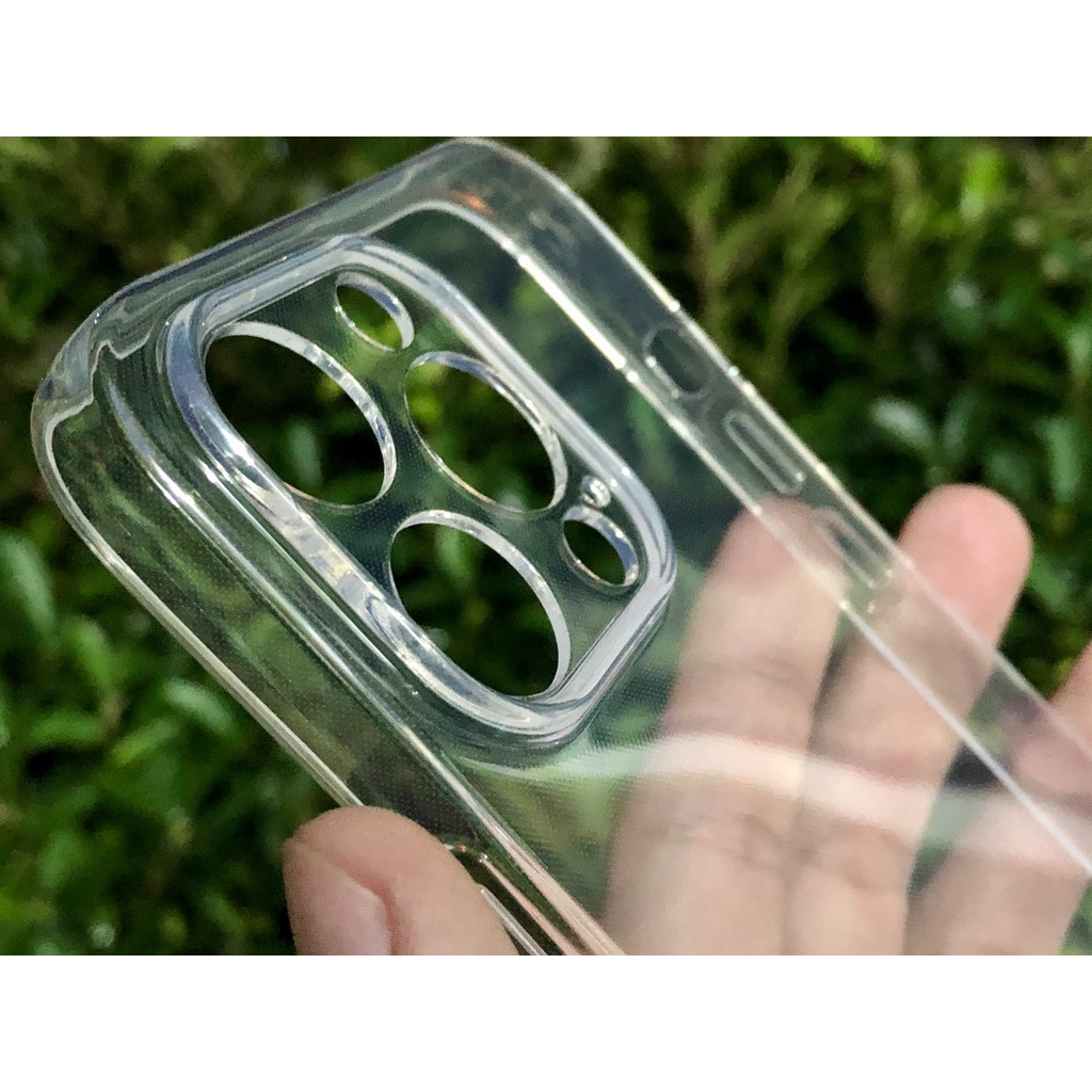 Ốp Lưng Silicon TPU trong suốt GOR cho iPhone 14 Pro Max/ 14 Pro/ 14 Max