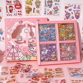 Miếng dán sticker HT chống thấm nước siêu đáng yêu