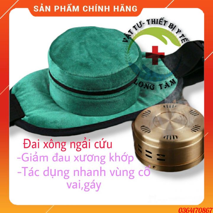 Đai xông ngải cứu- Đai xông ngải cứu kèm lư đồng {CÓ SẴN}