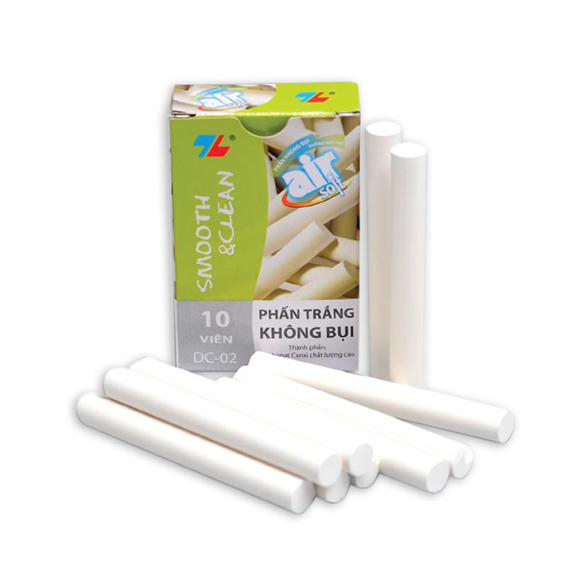 PHẤN KHÔNG BỤI DC-02 (Hộp 10 viên)