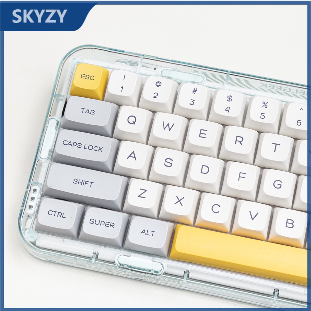 140 Phím Industry Keycaps XDA Profile Retro PBT Dye Sub Bàn phím cơ học Keycap
