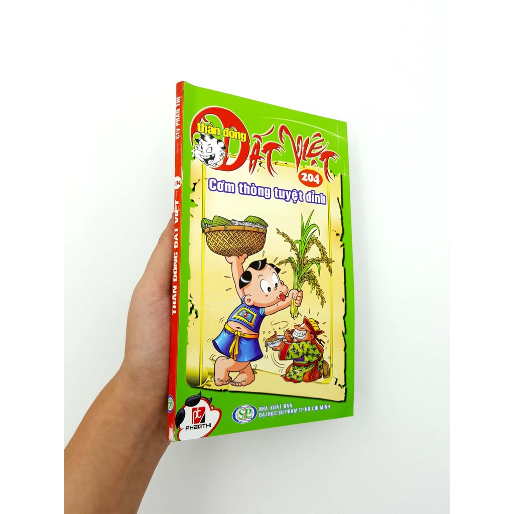 Sách Thần Đồng Đất Việt - Cơm Thòng Tuyệt Đỉnh - Tập 204