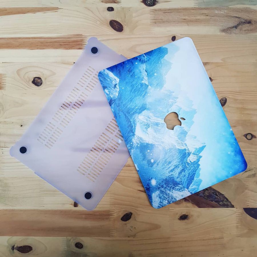 Ốp Macbook Hình Núi Tuyết (Tặng Miếng Phủ Bàn Phím Và Set Nút Chống Bụi Theo Đời Máy) | BigBuy360 - bigbuy360.vn