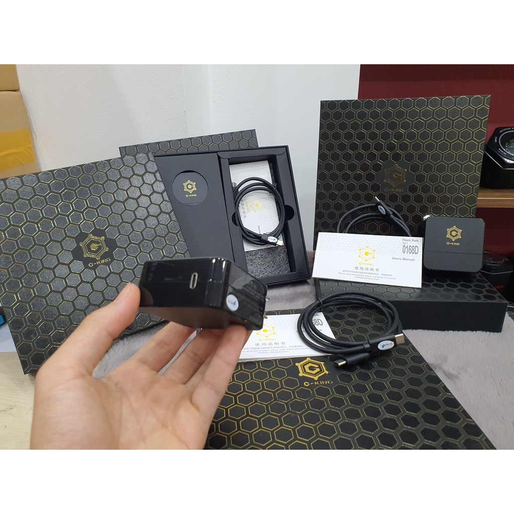 Bộ sạc nhanh G-King 45w dành cho  Điện Thoại và Máy Tính SIÊU HOT