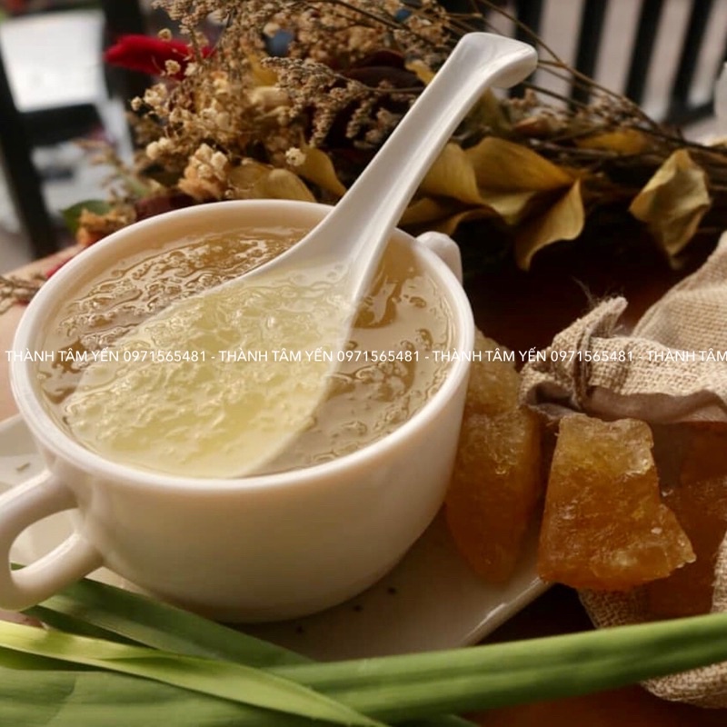 [SET QUÀ] Yến Vụn Sấy Tổ (50gr) - Yến Sào Khánh Hòa + Kèm Đồ Chưng