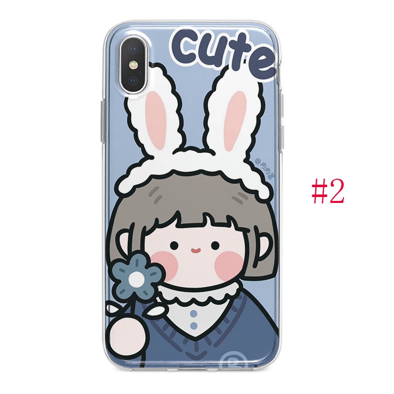 Ốp lưng Samsung Galaxy A11 A21 A21S A31 A51 A71 vỏ điện thoại Silicone mềm Case RORO Con gái
