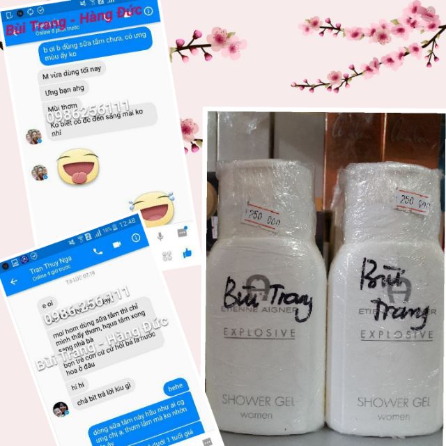 Sữa tắm hương nước hoa