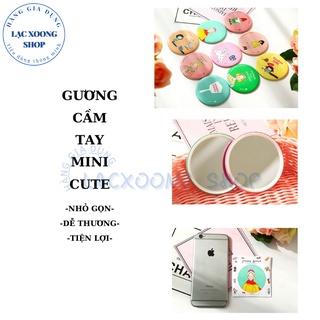 Gương cầm tay mini cute