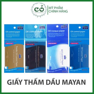 Giấy Thầm Dầu Mayan Skincare Oil Control Paper thumbnail