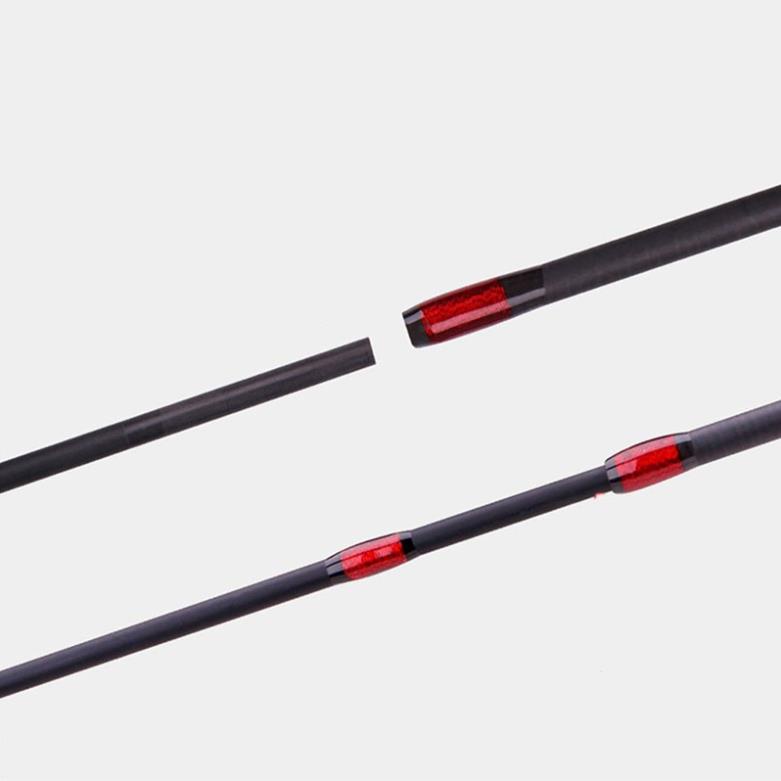 Cần câu lure ULtralight siêu dẻo máy đứng và máy ngang 1m8 UL-vàng Đồ câu phía bắc