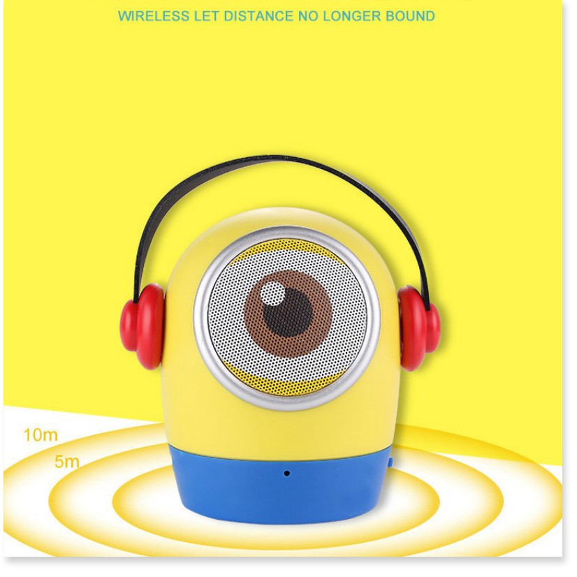 Loa đáng yêu GIÁ VỐN Loa Bluetooth Mini Hình Minion Ngộ Nghĩnh 8358