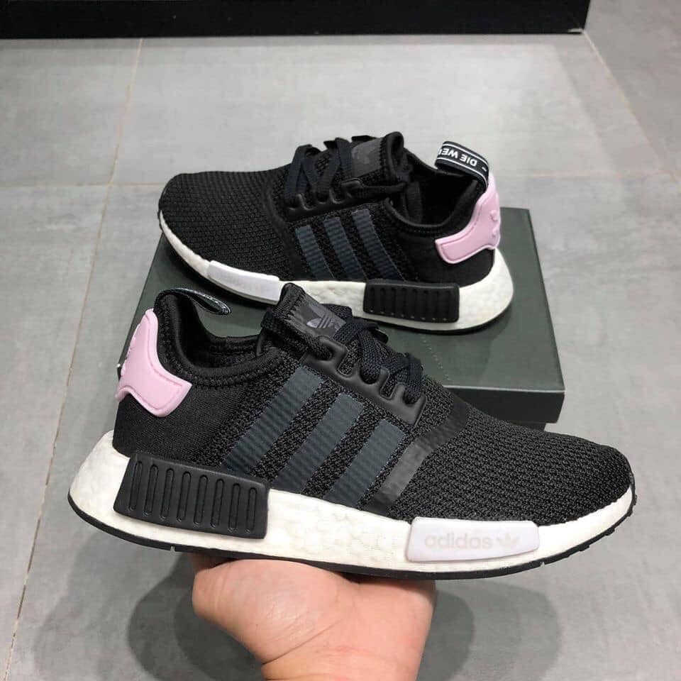 [CHÍNH HÃNG] Giày Sneaker Thể Thao Nữ Adidas NMD R1 W Core Black/Clear Pink