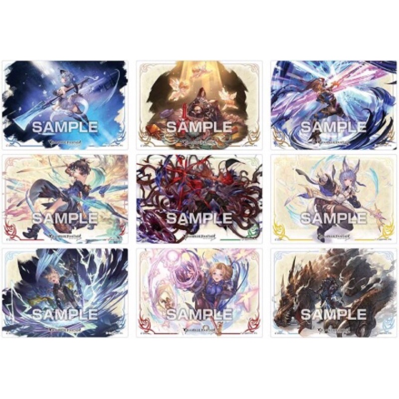Thẻ nhân phẩm Granblue Fantasy Clear Card Collection Gum 5