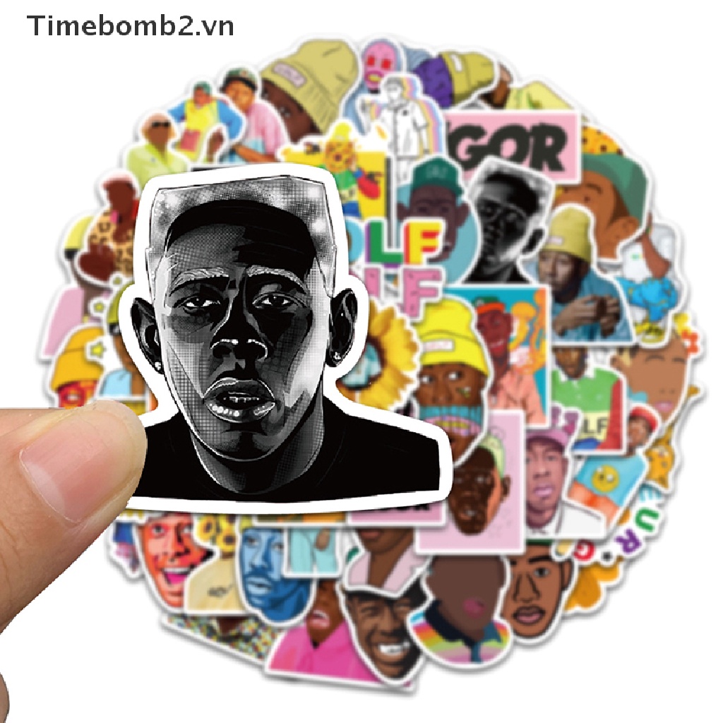 Bộ 2 / 50 Miếng Dán Trang Trí Ván Trượt DIY Họa Tiết Sáng Tạo