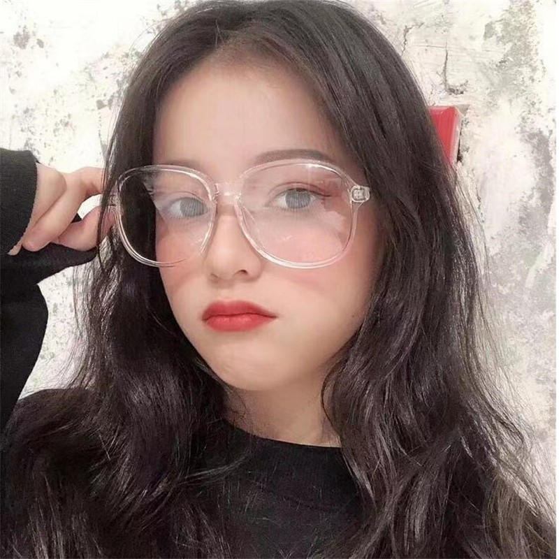 Kính Mát Gọng Oval Trong Suốt Thời Trang Cho Nữ 0-0.5-1.0-1.5-6.0 | BigBuy360 - bigbuy360.vn