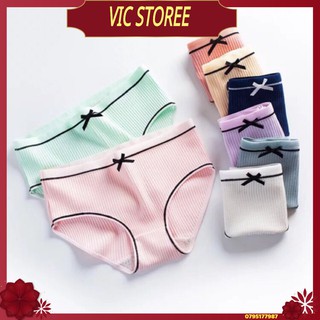 QUẦN LÓT GÂN TĂM ĐÍNH NƠ Siêu CUTE (KÈM ẢNH THẬT)