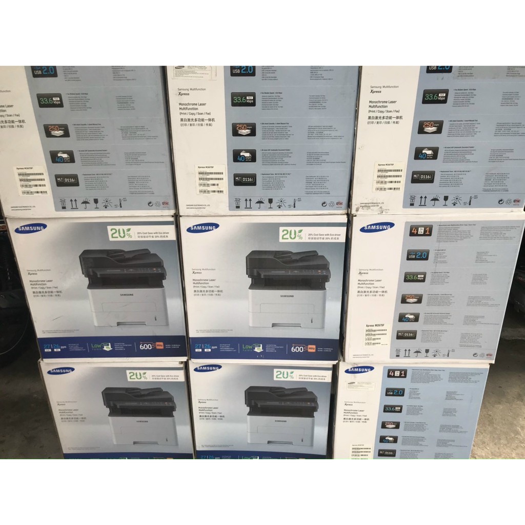 Máy in Laser đa chức năng Samsung SL-M2675F - MỚI 100%