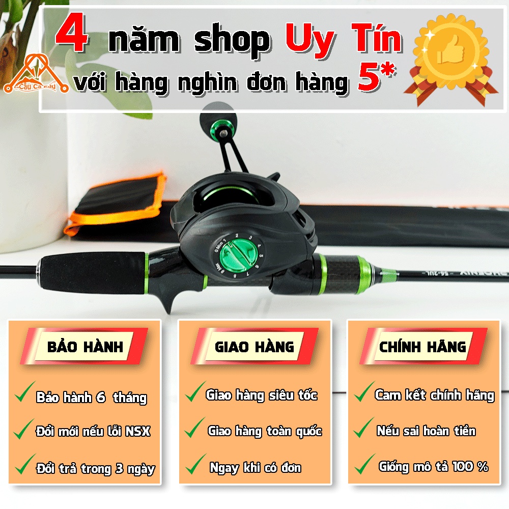 Bộ Cần Câu Lure Máy Ngang Bạo Lực Bộ 78 Cần  Fire Phoenix Ngọn Mềm UL 2 Khúc Giá Siêu  Rẻ | Câu Cá E Du