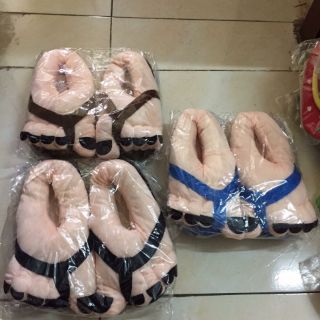 Dép bông bàn chân
