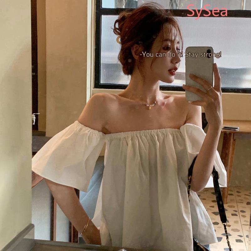 Áo trễ vai dáng rộng thời trang mùa hè gợi cảm dành cho nữ