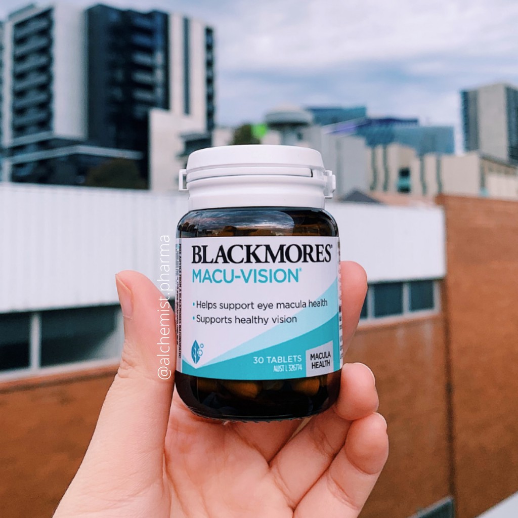 VIÊN UỐNG BỔ MẮT BLACKMORES MACU-VISION ÚC 30 VIÊN | Thế Giới Skin Care