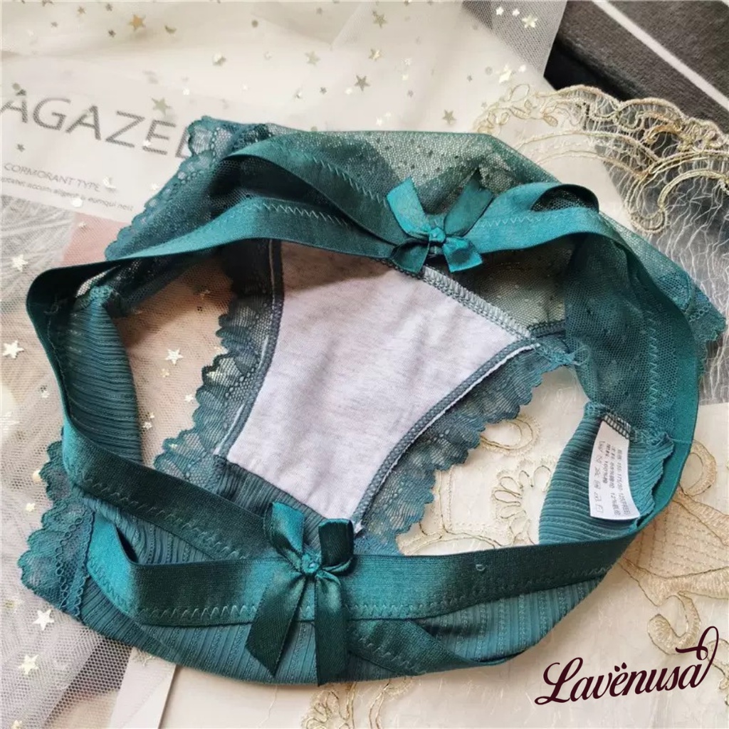 Quần lót nữ ren cao cấp cạp chéo mềm mại quyến rũ gợi cảm LAVENUSA QL40